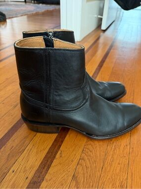 Men's Ariat Barrett Western Boot #10061153 black leather size 12 D EUC $260